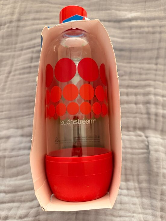 NIB - SodaStream 1L Classic Carbonating Bottles - Set of 2 - Picture 7 of 7